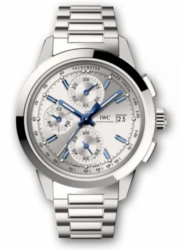 IWC Ingenieur Chronograph Custom Stainless Steel / Silver-Blue / Bracelet IW3808-AS (IW3808AS)